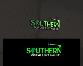 Logo Design Entry 2696641 submitted by onlinegraphix to the contest for Southern lawn care & soft wash LLC run by Dustin1holmes