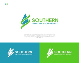 Logo Design Entry 2695171 submitted by alfisyhab to the contest for Southern lawn care & soft wash LLC run by Dustin1holmes
