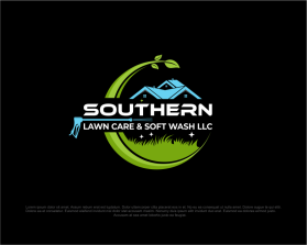 Logo Design entry 2696098 submitted by Steev3 to the Logo Design for Southern lawn care & soft wash LLC run by Dustin1holmes