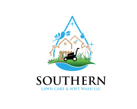 Logo Design Entry 2695539 submitted by Zank to the contest for Southern lawn care & soft wash LLC run by Dustin1holmes