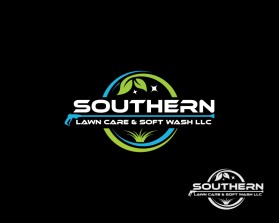 Logo Design entry 2695558 submitted by Jart to the Logo Design for Southern lawn care & soft wash LLC run by Dustin1holmes