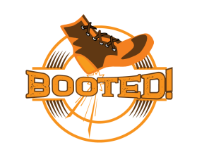 Logo Design Entry 2697533 submitted by onlinegraphix to the contest for Booted!  -- a super-fun board game! run by kytango