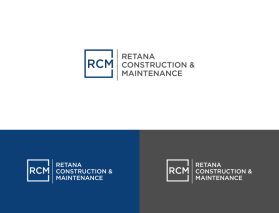 Logo Design Entry 2696778 submitted by azkia to the contest for Retana Construction & Maintenance run by retanacm