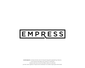 Logo Design entry 2697140 submitted by nsdhyd to the Logo Design for Empress run by Empressjj