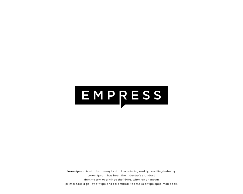 Logo Design entry 2697130 submitted by manaf to the Logo Design for Empress run by Empressjj