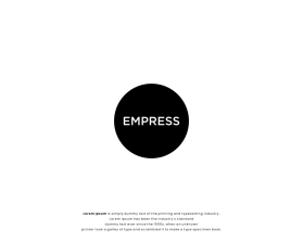 Logo Design entry 2697148 submitted by ecriesdiyantoe to the Logo Design for Empress run by Empressjj