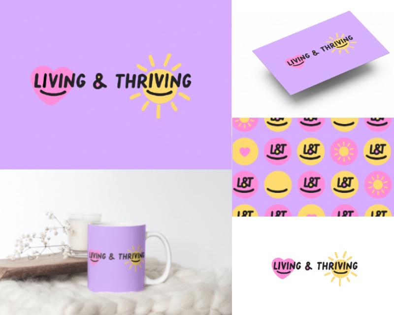 Logo Design entry 2703028 submitted by NeroliGetsGraphic to the Logo Design for Living & Thriving run by MissMe13