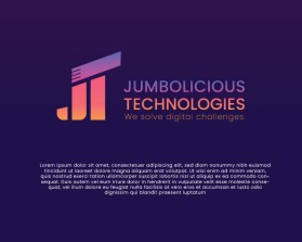 Logo Design Entry 2743872 submitted by design_joy to the contest for Jumbolicious Technologies run by Justin33060