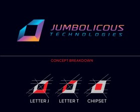 Logo Design Entry 2743462 submitted by 44Design to the contest for Jumbolicious Technologies run by Justin33060