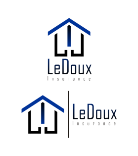 Logo Design Entry 2699592 submitted by ArkanaDesign to the contest for LeDoux Insurance run by WalkerDesigner