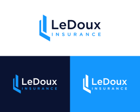 Logo Design entry 2697743 submitted by colis art to the Logo Design for LeDoux Insurance run by WalkerDesigner
