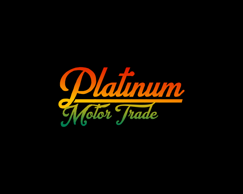 Logo Design entry 2699873 submitted by TOMCAT22 to the Logo Design for Platinum Motor Trade run by lydia