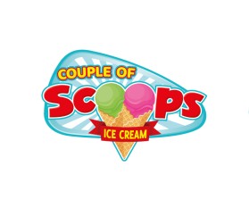Logo Design entry 2740550 submitted by Husn Art to the Logo Design for Couple of Scoops run by jwcchooch