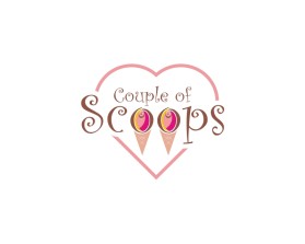Logo Design Entry 2704468 submitted by BLACK DEVIL to the contest for Couple of Scoops run by jwcchooch