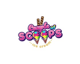 Logo Design Entry 2701975 submitted by Husn Art to the contest for Couple of Scoops run by jwcchooch