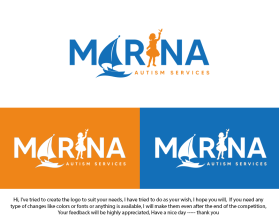 Logo Design Entry 2721960 submitted by ENVIRON to the contest for Marina Autism Services run by newspectrumhealth