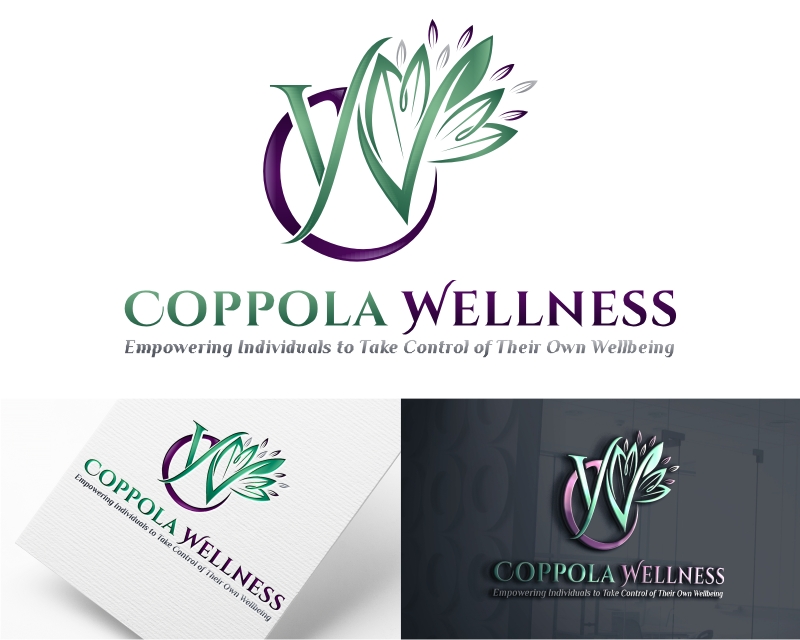 Logo Design entry 2709229 submitted by wildbloom to the Logo Design for Coppola Wellness run by coppolanutrition