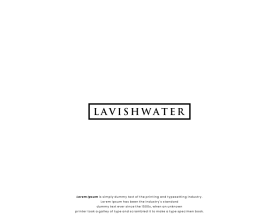 Logo Design entry 2701410 submitted by Hasibul_083 to the Logo Design for LavishWater run by vishal6888