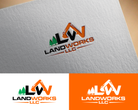 Logo Design entry 2703702 submitted by Husn Art to the Logo Design for Landworks LLC run by Jordan oja