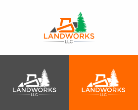 Logo Design entry 2707728 submitted by Steev3 to the Logo Design for Landworks LLC run by Jordan oja