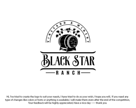 Logo Design Entry 2713031 submitted by ENVIRON to the contest for Black Star Ranch run by SalliKerr