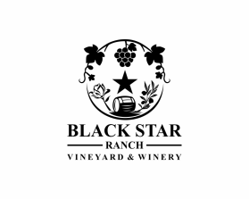 Logo Design Entry 2705126 submitted by gembelengan to the contest for Black Star Ranch run by SalliKerr