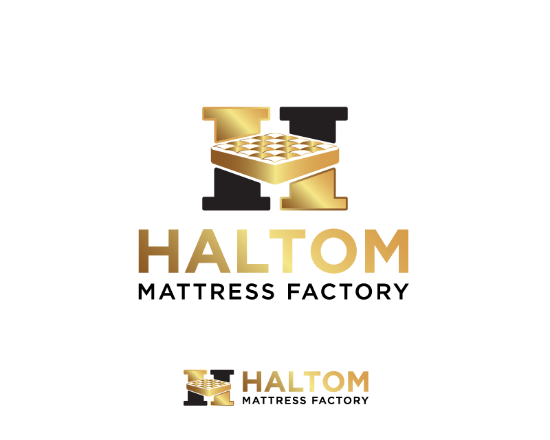 Logo Design entry 2706335 submitted by graphica to the Logo Design for Haltom Mattress Factory run by monicahousewright