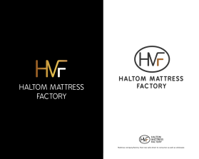 Logo Design Entry 2706129 submitted by mznung to the contest for Haltom Mattress Factory run by monicahousewright