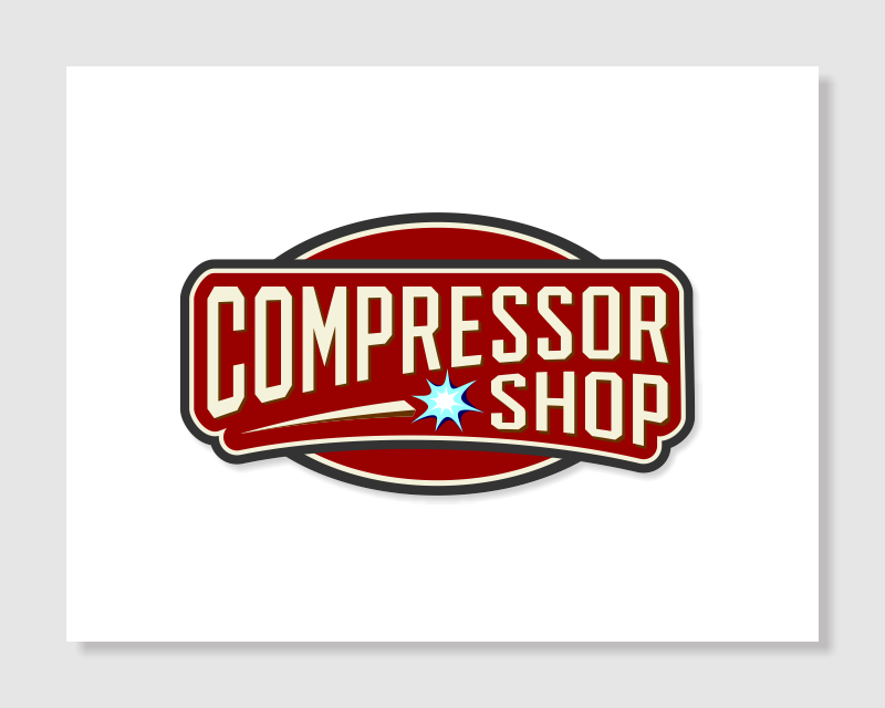 Logo Design entry 2710314 submitted by Tony_Brln to the Logo Design for Compressor Shop run by ouzome