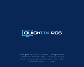 Logo Design entry 2706647 submitted by freelancernursultan to the Logo Design for Quickfix PCs run by actionready