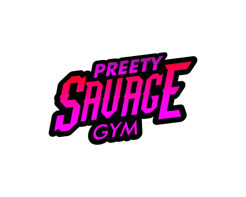 Logo Design entry 2726322 submitted by Mufidadissa to the Logo Design for Pretty Savage Gym run by julieraymond3@gmail.com