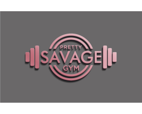 Logo Design entry 2726838 submitted by muhadi to the Logo Design for Pretty Savage Gym run by julieraymond3@gmail.com