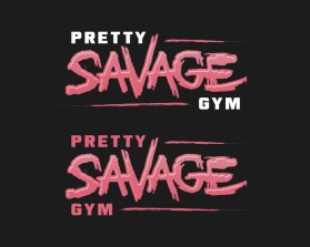 Logo Design entry 2726460 submitted by muhadi to the Logo Design for Pretty Savage Gym run by julieraymond3@gmail.com