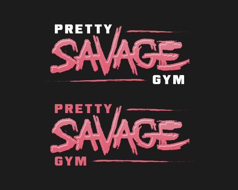 Logo Design entry 2726460 submitted by ENVIRON to the Logo Design for Pretty Savage Gym run by julieraymond3@gmail.com