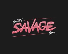 Logo Design entry 2727015 submitted by Armchtrm to the Logo Design for Pretty Savage Gym run by julieraymond3@gmail.com