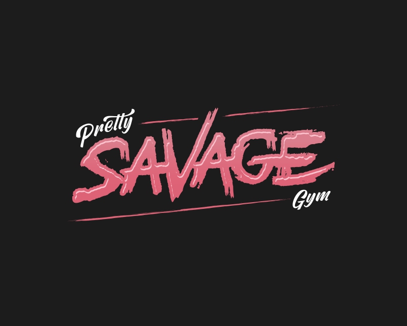 Logo Design entry 2727015 submitted by ENVIRON to the Logo Design for Pretty Savage Gym run by julieraymond3@gmail.com