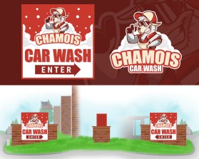 Logo Design Entry 2709436 submitted by CUPU to the contest for Chamois Car Wash run by WBacke