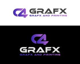 Logo Design Entry 2711125 submitted by dibbofficial to the contest for C4 Grafx and Printing run by mj4cs