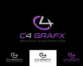 Logo Design Entry 2717581 submitted by scorpionenero to the contest for C4 Grafx and Printing run by mj4cs