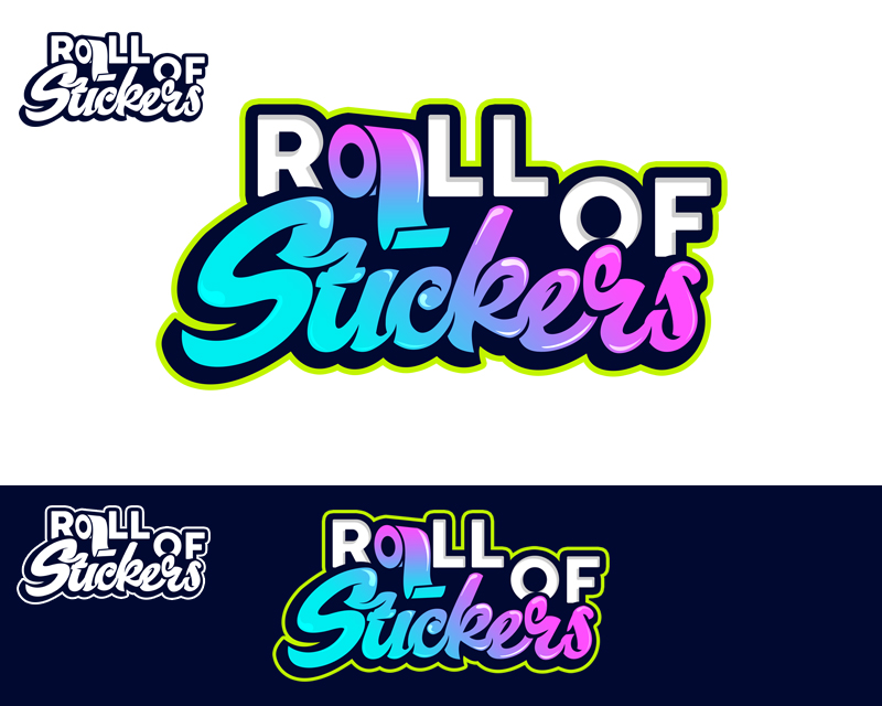 Logo Design entry 2710429 submitted by CUPU to the Logo Design for Rollofstickers.com run by mj4cs