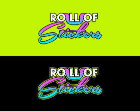 Logo Design entry 2712115 submitted by argafc to the Logo Design for Rollofstickers.com run by mj4cs