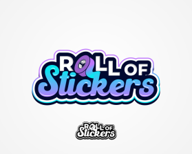 Logo Design entry 2714366 submitted by Ichsany to the Logo Design for Rollofstickers.com run by mj4cs