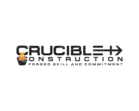Logo Design entry 2711781 submitted by McRiver to the Logo Design for Crucible Construction run by CrucibleConstruction