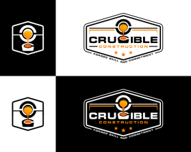 Logo Design entry 2737071 submitted by andsue to the Logo Design for Crucible Construction run by CrucibleConstruction