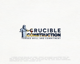 Logo Design entry 2712419 submitted by andsue to the Logo Design for Crucible Construction run by CrucibleConstruction