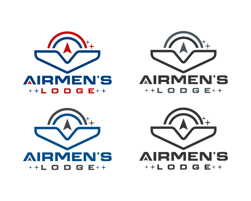 Logo Design entry 2713446 submitted by Lordmesk to the Logo Design for Airmen's Lodge run by Sevencharlie