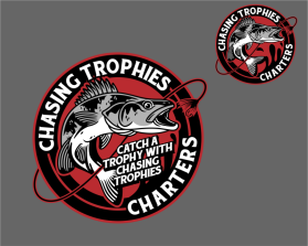 Logo Design entry 2724094 submitted by andreandro to the Logo Design for Chasing Trophies Charters run by ChasingTrophies1985