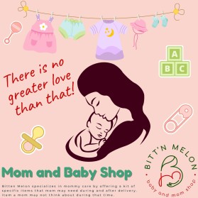 Graphic Design Entry 2811955 submitted by Farrukh to the contest for Bitt'n Melon (mom and baby shop) run by bittenmelon