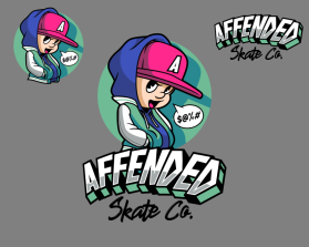 Logo Design entry 2717425 submitted by Armchtrm to the Logo Design for AFFENDED SKATE CO. run by Lukes213