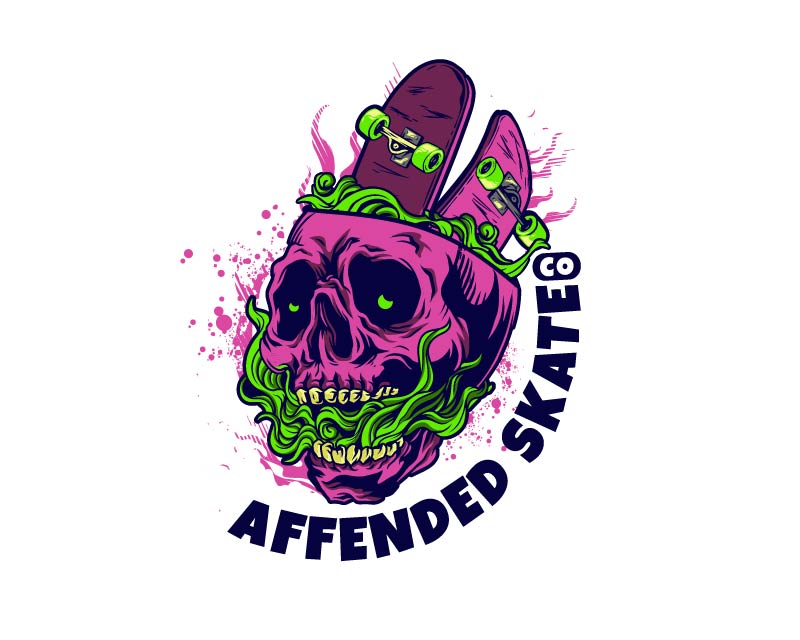 Logo Design entry 2718125 submitted by NorbertoPV to the Logo Design for AFFENDED SKATE CO. run by Lukes213